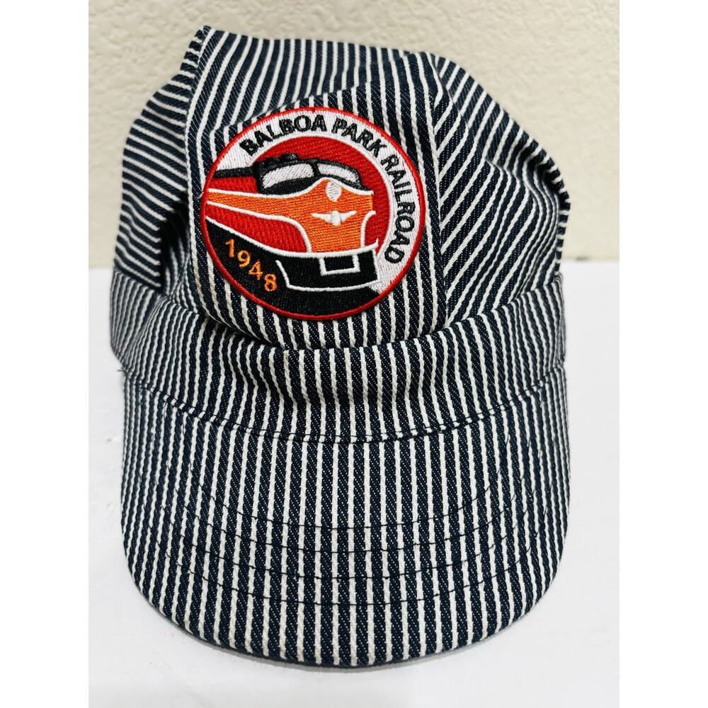 Balboa Park Railroad San Diego X-Small Engineer Hat Cap Kids